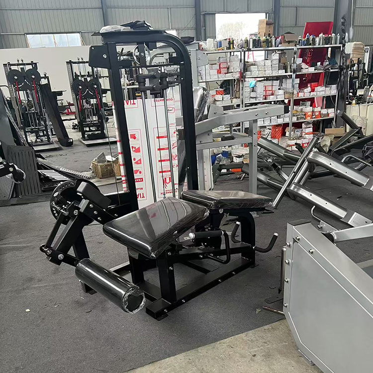 座ってストレッチする一体型美脚マシン（美脚1台2役）